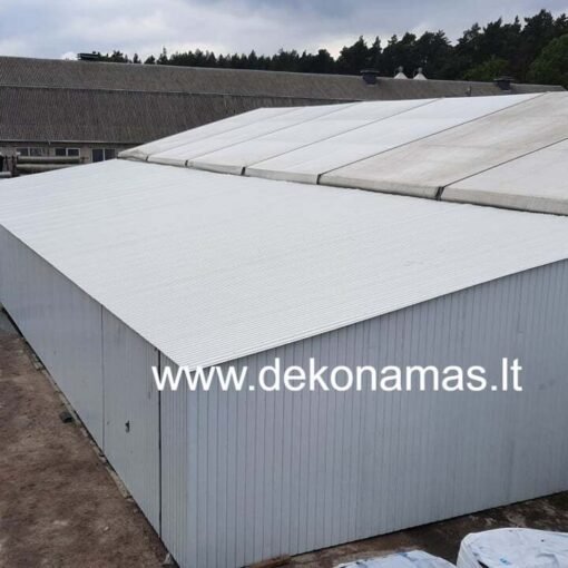 Angaras 7x30 m su nuolydžiu į dešinę