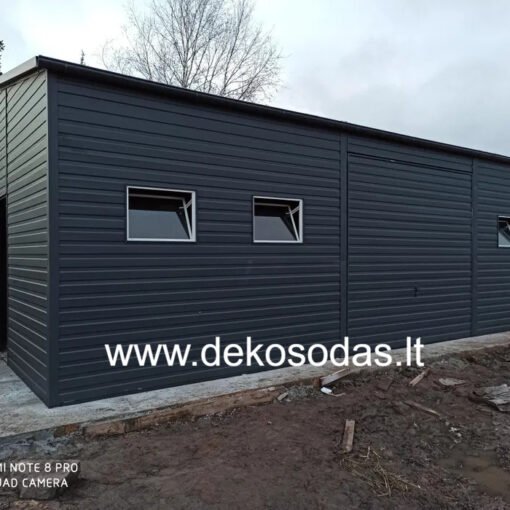 Skardinis dvišlaitis angaras 10x6x3 m