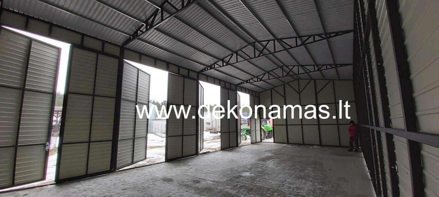 Angaro statyba Lietuvoje: kada reikia statybos leidimo ir kada galima statyti be leidimo.