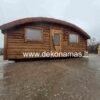 Kempingo namelis „ARKA“ – stilingas ir patogus sprendimas poilsiui 2.5x6 m.