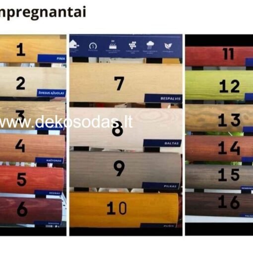 Sandeliukas impregnuotas