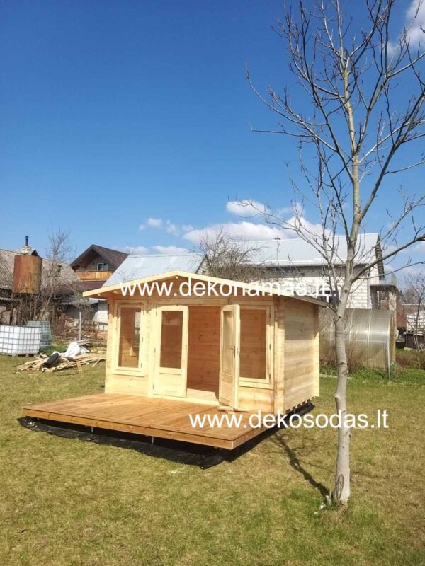 Mediniai nameliai poilsiui ir sodui – aukšta kokybė, geros kainos | Dekosodas