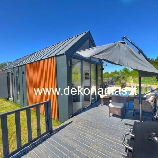 Tromse 35 m² SIP Namas: Modernus Dizainas ir Patogumas