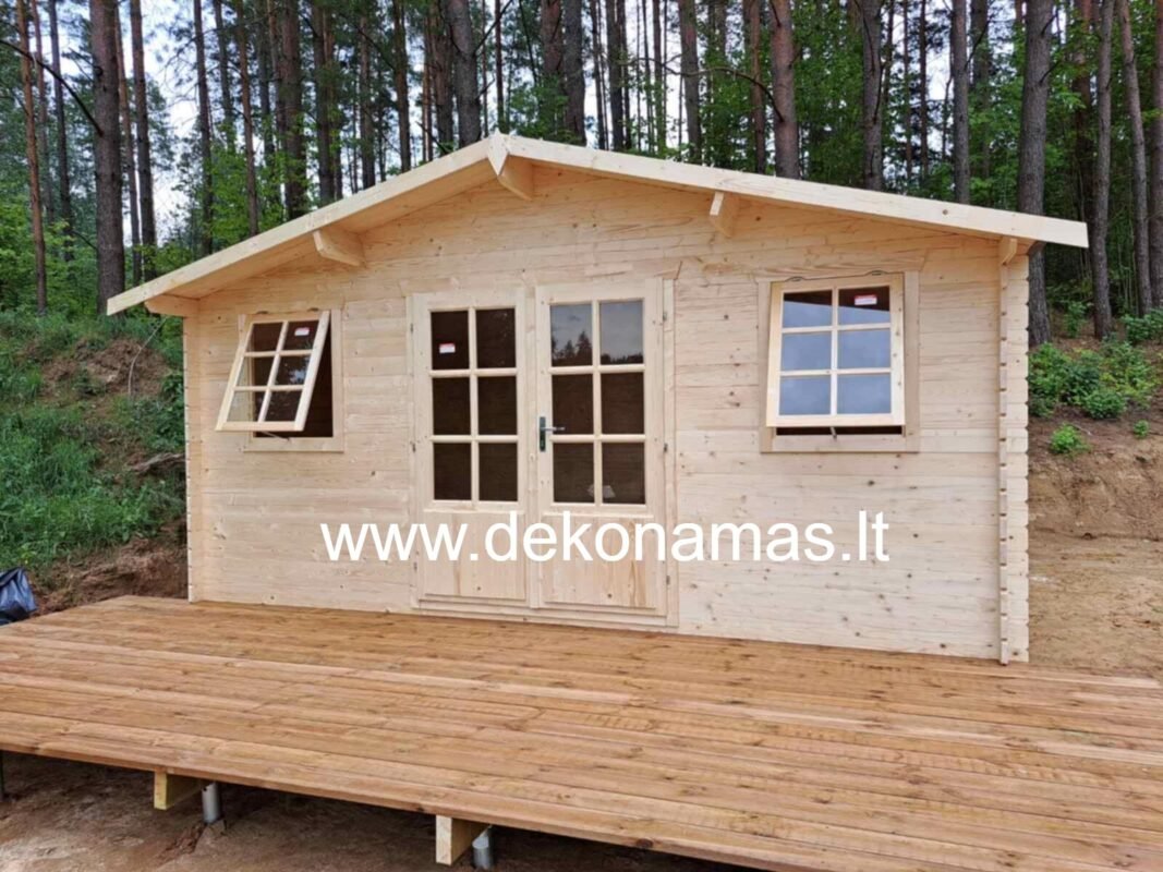 Medinis sodo namelis, ilgaamžis ir patikimas pasirinkimas jūsų kiemui