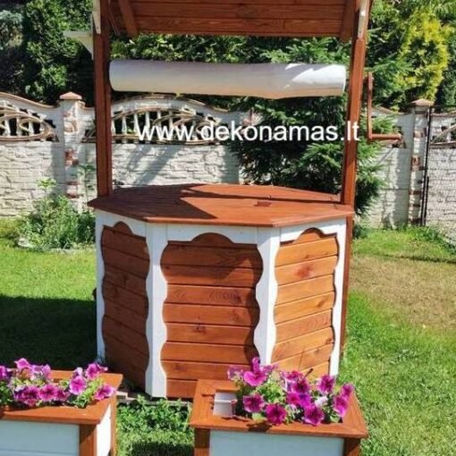 Šulinio apdaila pagal užsakymą, pritaikyta individualiems klientų pageidavimams.