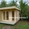 „Oazė“ – medinis namelis 3 x 3 m. 44 mm