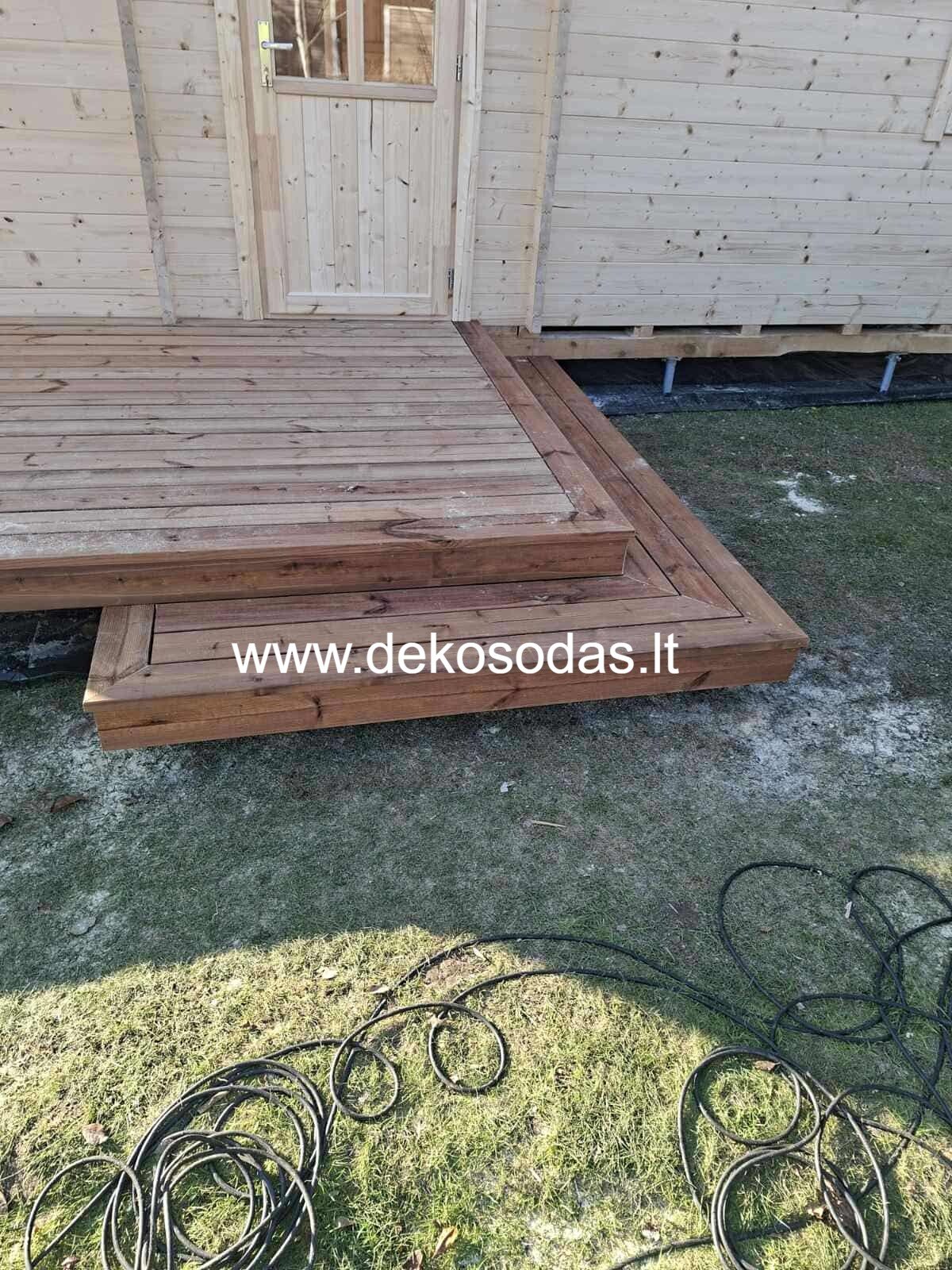 Medinis sodo namas Lora maxi 6×8 m + 2 m terasa – erdvus, aukštomis lubomis, pritaikomas pagal užsakymą - Image 17
