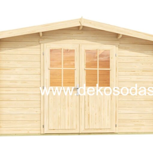 Medinis sodo namelis „Elada“ 356x296 cm, 8.9 m²