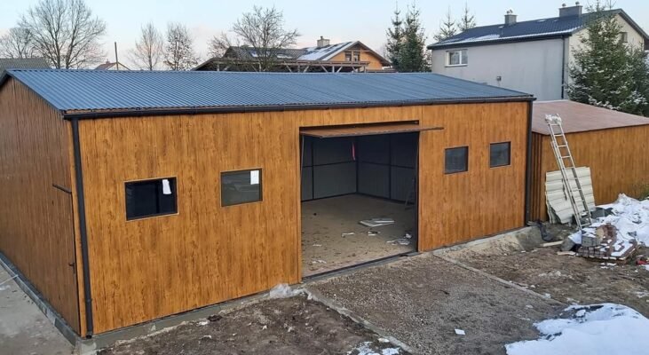 Skardinis sandėliukas ūkininkui su surinkimu ir pristatymu