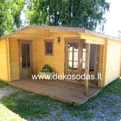 Sodo namelis Nordis, 40 mm, 510 x 480/298 cm