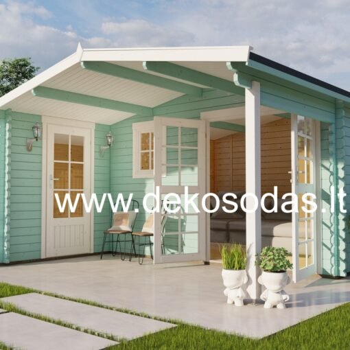 Sodo namelis Nordis, 40 mm, 510 x 480/298 cm