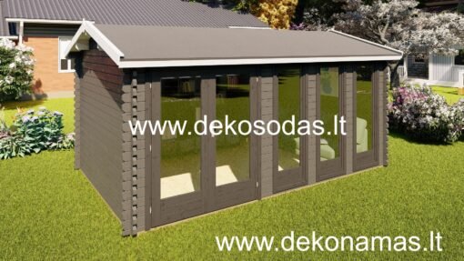 Sodo namelis 5x4 m Vasarnamis