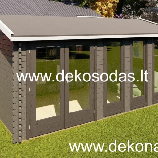 Sodo namelis 5x4 m Vasarnamis