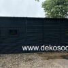 Skardinis angaras 6x10 m su suvirinta konstrukcija, montuojamas be grindų, DEKO SODAS projektas