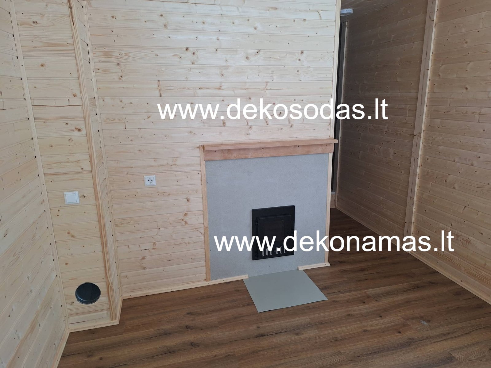 Karkasinė lauko pirtis 6×3 m – jau surinkta, paruošta naudojimui - Image 7