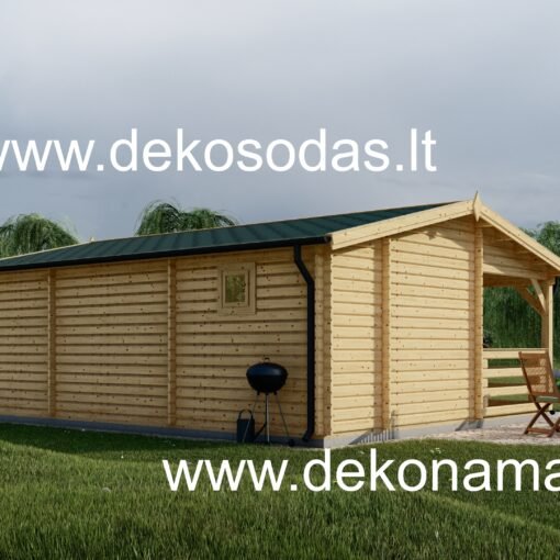 Sivena sodo namelis iš 44 mm sienojų