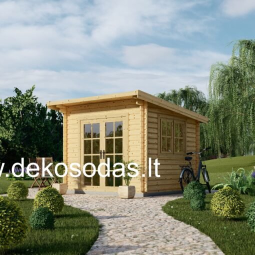 Medinis namelis Selga 2.95x2.95 m